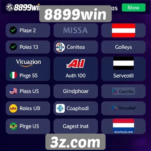 Métodos de pagamento disponíveis no 8899win